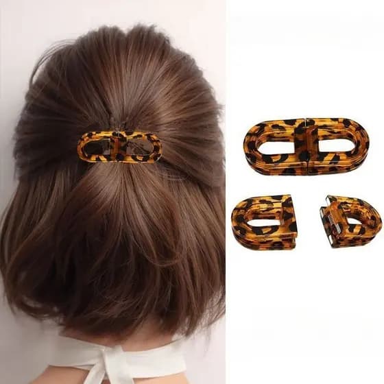 2026 Novo Arco Magnético Hairpin Feminino Parte De Trás Da Cabeça Meia Gravata Cabelo Premium Pequeno Clipe Acessórios P