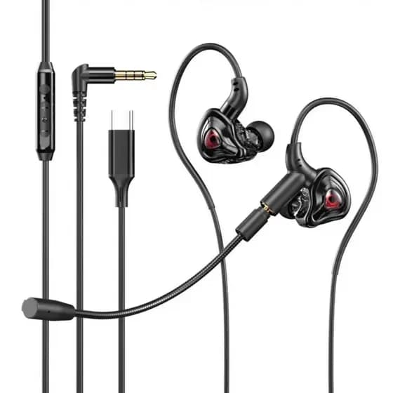 Fone De Ouvido headset Com Microfone Fone Gamer Com Fio e Microfone