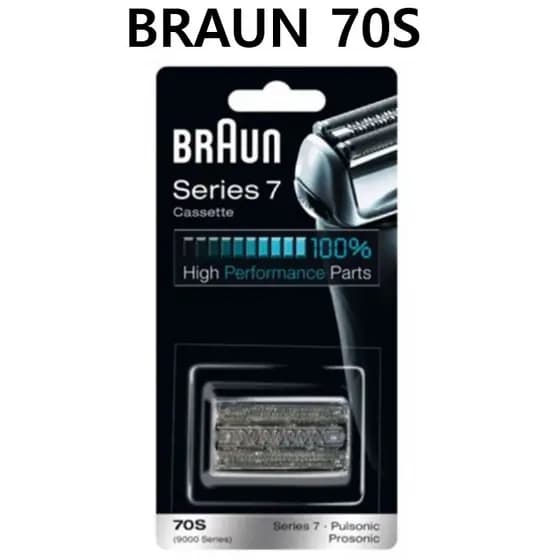 Folha De Reposição E Cassete Cortador Braun 70S , Série 7