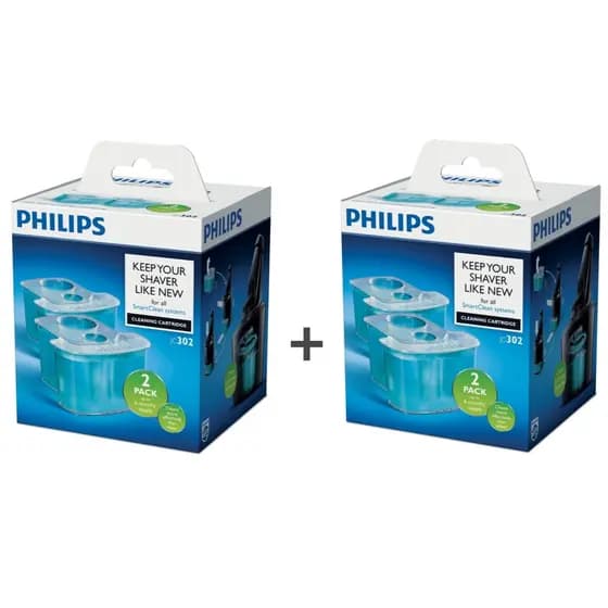 Cartucho De Limpeza Philips SmartClean Pacote Com 2 Cartuchos (1 + 1) 4 ,