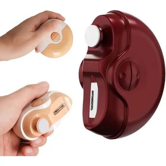 Cortador de Unhas Elétrico 2025 Novo 3 em 1 Cortador de Unhas Automático com Polimento, Aparador de Unhas Elétrico com 2