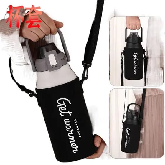 Grande barriga suporte de copo novo estilo criativo simples cor sólida grande capacidade titular copo térmico crianças a
