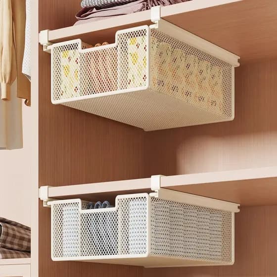 Meias armazenamento meias caixa de armazenamento roupa interior organizador caixa puxar cesta caixa de armazenamento inf