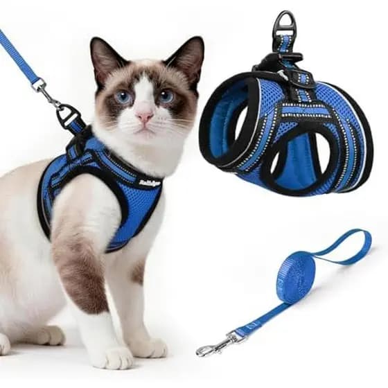 Para Caminhada Rabbitgoo , Escape Ao Ar Livre , Ajuste Confortável À Prova , Fácil Pequeno Roxo , Gato E Trela , Arnês S