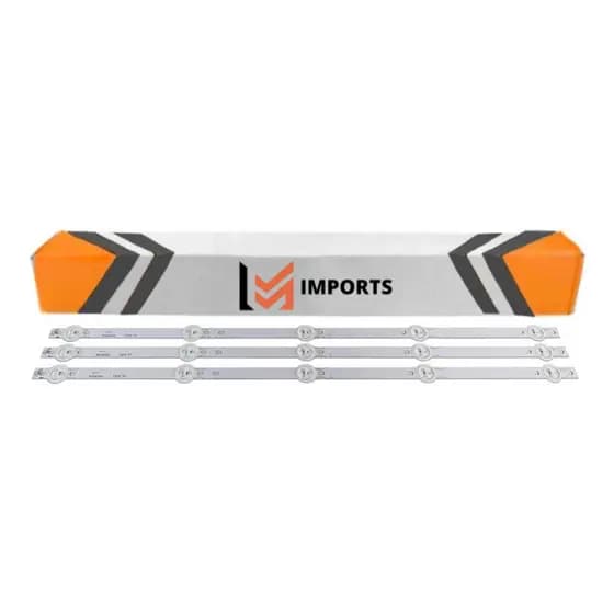 Kit 3 Barras Led Compatível Tv Ph28c20d Ph28c20 6v tudo eletro