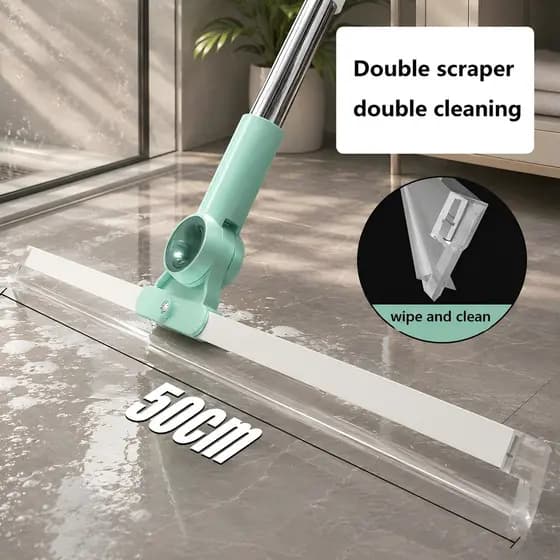 Rodo Silicone Multiuso Profissional Cabo Longo 1,2m 1,4m Secagem Rápida Piso Banheiro Cozinha
