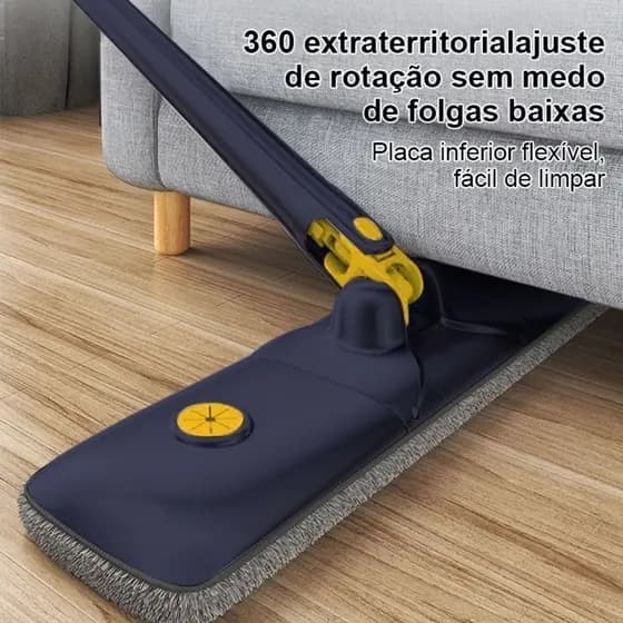 Mop a Vapor Limpador Chão Esfregão Higienizador Piso Elétrico Casa Azulejos Alta Temperatura Elimina Germes Bactérias Li