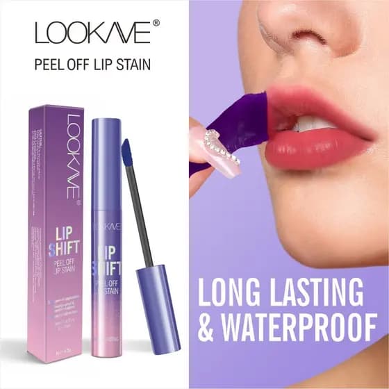 LOOKAVE Lip Gloss Peel Off Stain