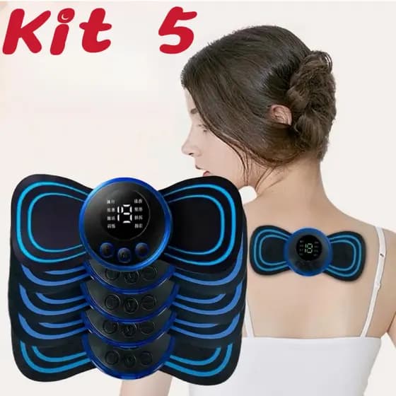 Kit 5 Massageador Elétrico Cervical para Pescoço