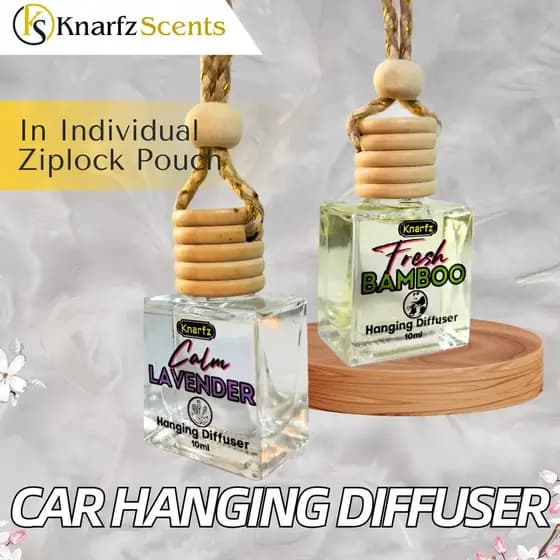 KNARFZ Difusor Suspenso/Perfume para Carro 10ml Aromatizador Fragrância