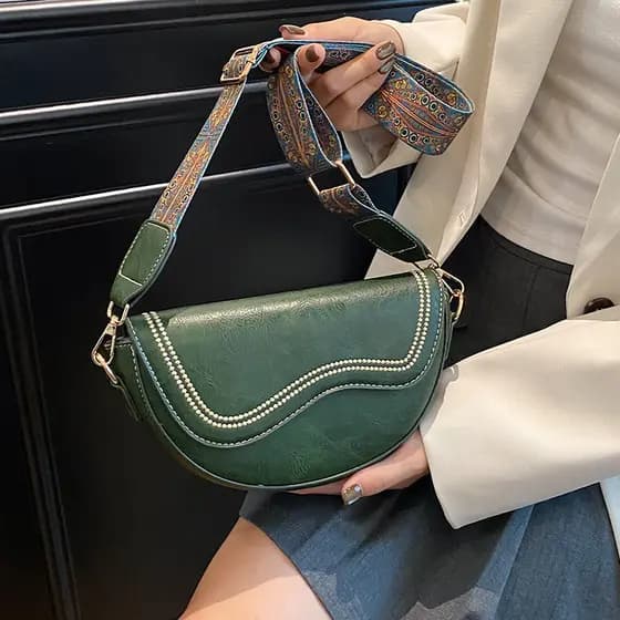 bolsa transversal feminino bolsa feminina Bolsa de sela feminina 2025 novo estilo Super quente All-Match bolsa mensageir