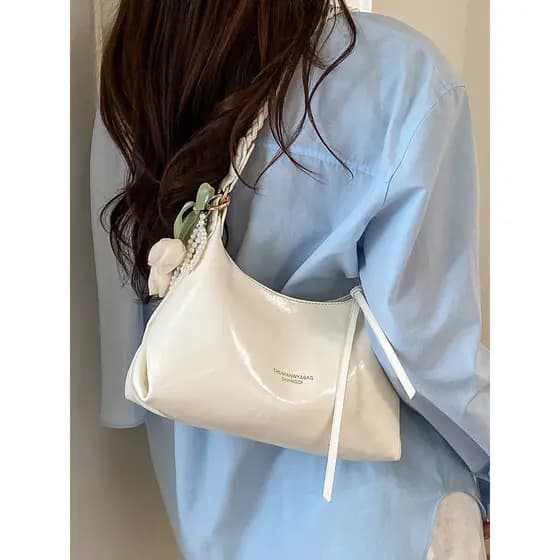Bolsa bolsa transversal feminino High-End simples axilas saco feminino 2026 primavera verão novo estilo moda requintado