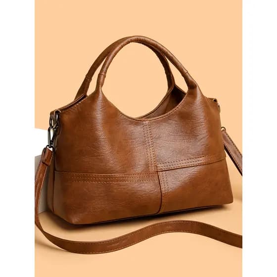 Bolsa bolsa feminina Bolsa de moda feminina bolsa mensageiro 2025 novo estilo couro macio grande capacidade bolsa mãe Hi