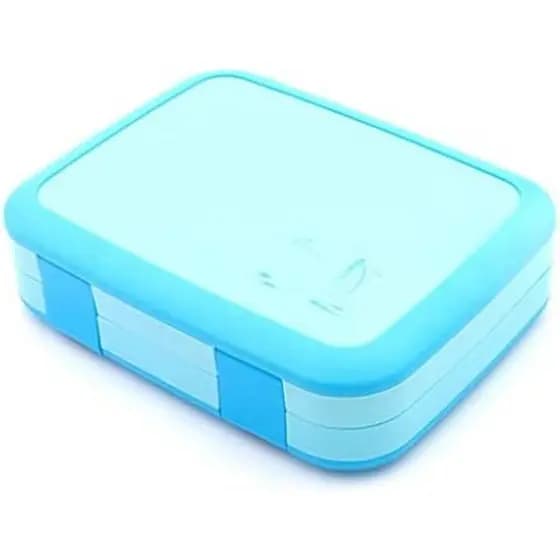Portable multi-grid lunch box microwave suitable for office tableware kitchen utensils