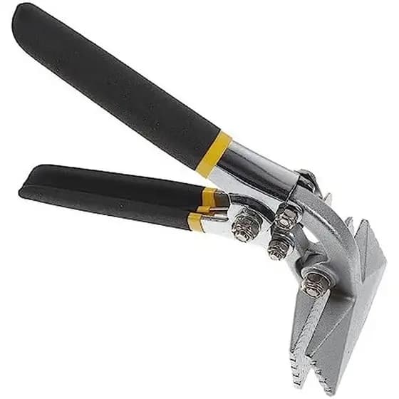 Hemobllo Hemming Pliers Bill Pliers Tool Straight Jaw Sheet Metal Bender Light Weight Metal Flattening Tool