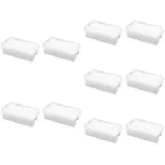 10pcs Transparent Watch Box Watch Organizer for Storage and Display of Wristwatches for Home Travel Use Sturdy Design an