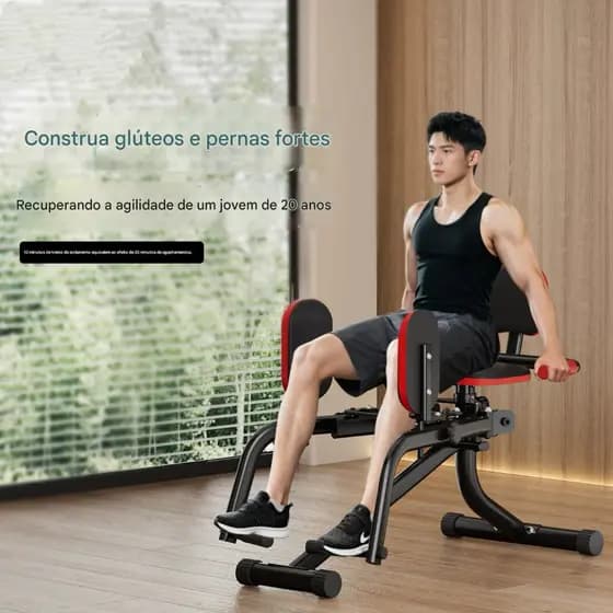 Aparelho para modelar os glúteos para uso doméstico, com presilha para pernas, exercitador dos músculos do assoalho pélv