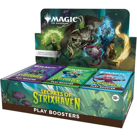 Magic: The Gathering - Os Segredos de Strixhaven - Caixa de Pacotes de Jogo (30 Pacotes)