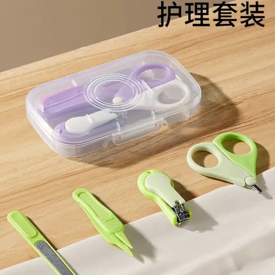 Cortador de unhas para crianças, cortador de unhas para bebês, ferramenta útil para crianças, carne Anti-beliscão