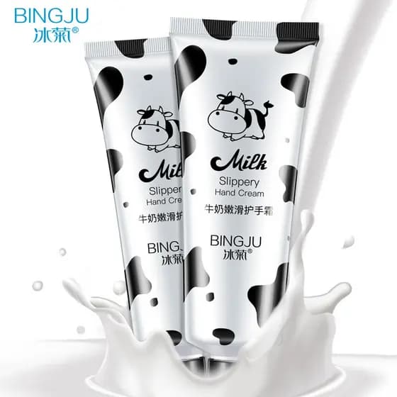 Gelo crisântemo leite macio suavização creme para as mãos hidratante alta hidratante Anti-secagem cuidados com as mãos M