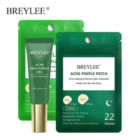 BREYLEE Acne Treatment Gel/Acne Pimple Patch Repair Dry And Sensitive Skin Repairing Stratum Corneum Remove Blackheads T