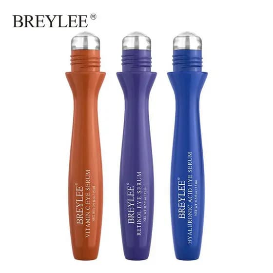 BREYLEE Sérum para Olhos com Vitamina C/Retinol/Ácido Hialurônico Elimina olheiras Elimina bolsas nos olhos Nutre e repa