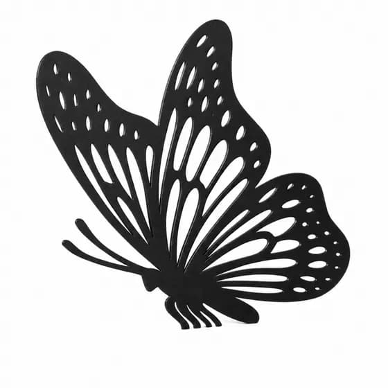 Borboleta Decorativa 3D – Arte e Sofisticação para seu Lar