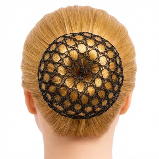 Kit 12 Rede para Coque Cabelo Redinha Penteado Ballet Bailarina Dança Invisível Elástico Acessório Feminino
