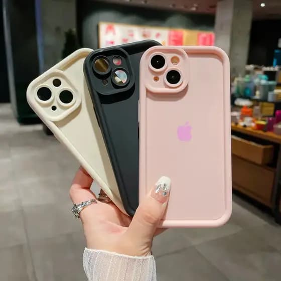 Capa de Celular luxo antiderrapante para capinha iPhone 13 14 8 7 capinhas iphone X XR XS 12 11 16 15 Pro Max Plus