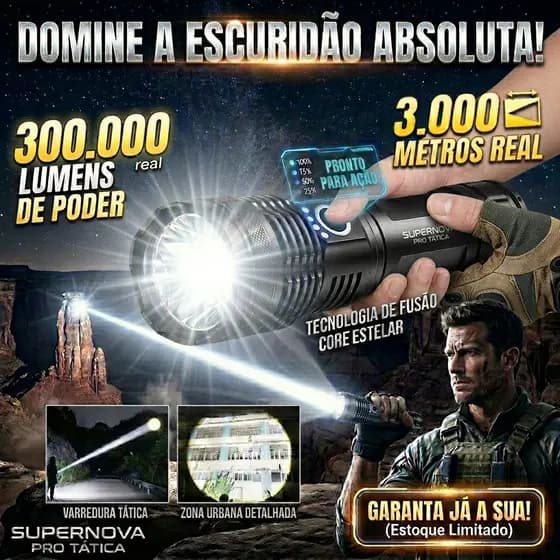 Lanterna LED mais poderosa 30000000LM forte luz táctica tocha grande luz recarregável SS3