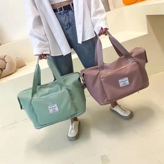 Bolsa De Viagem Multifuncional Dobrável De Grande Capacidade Impermeável