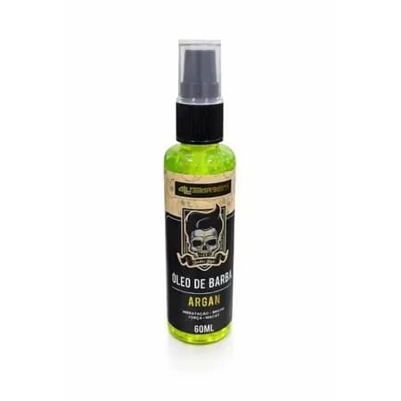 Óleo de Barba Premium ALLBarberArgan Power 60ml – Controle, Nutrição e Estilo