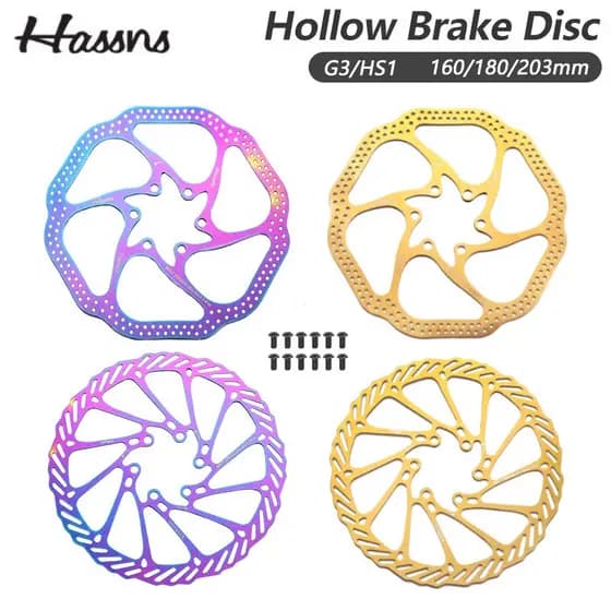 HASSNS Rotores De Bicicleta G3 Rotor De Freio A Disco 160mm 180mm Freios Hidráulicos De Alta Resistência Peça MTB