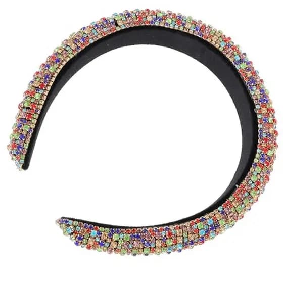 Zerodeko Strass Bandana Para Mulheres , 1 Peça De Argola De Cabelo Acessório De Noiva Adequado Casamento E Ocasiões Espe