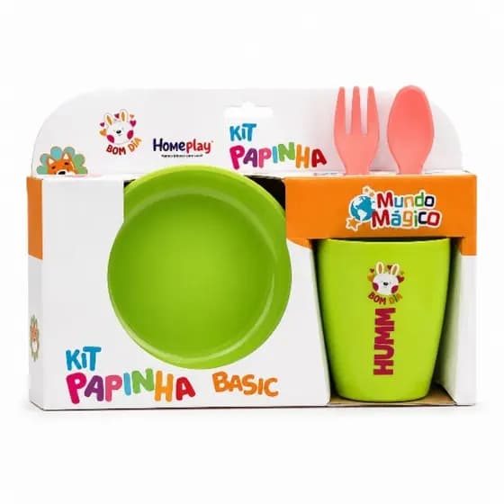Kit Papinha Basic Para Bebês Com 4 Peças | Envio Imediato