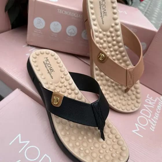 Chinelo Ortopedico Modare Esporao Massageador Macio
