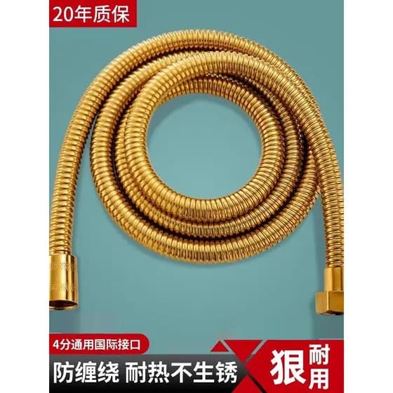 Adequado para Jiumu Moen mangueira de chuveiro Universal Yuba aquecedor de água com tubo de água flor vinho chuveiro tub