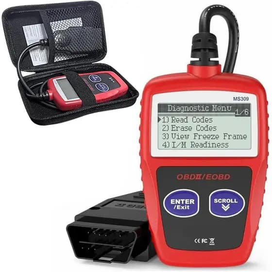 Scanner CAN OBD2 MS309, Scanner Automotivo, Ferramenta de Diagnóstico de Motor, Leitor de Códigos de Falha do Motor EOBD