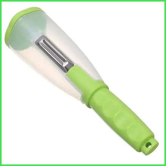 Tipo De Armazenamento Multifuncional Descascador De Vegetais Aço Inoxidável Com Caixa Gadget De Cozinha Para juwcbbr