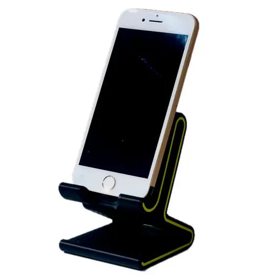 Suporte Apoio de Celular Mesa Fixo Reunião Video Chamada Escritório Sala Home Office Quarto Cozinha