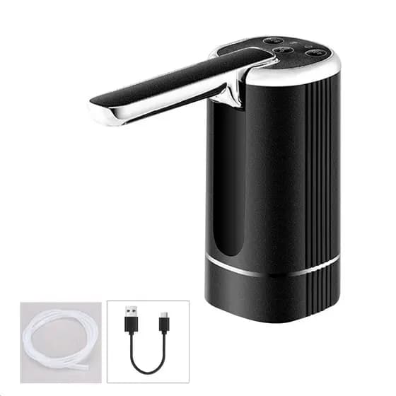 Bomba Dispensadora Elétrica Universal De 5 Galões Com Capacidade De Carregamento USB S9
