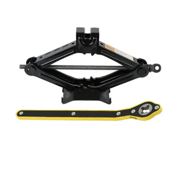 Macaco Sanfona Universal + Chave catraca 2000-3000kg 2-3 toneladas carros passeio S9