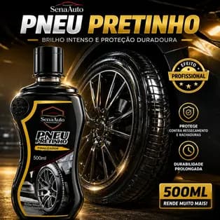 Finalizador Automotivo Para Pneus Brilho Intenso Proteção Duradoura 500ml SenaAuto