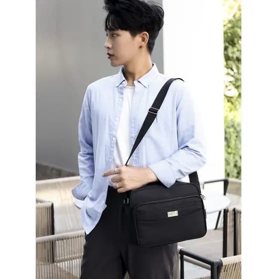 Novo estilo bolsa de ombro portátil bolsa mensageiro feminina Oxford pano carteira à prova dwaterproof água para negócio