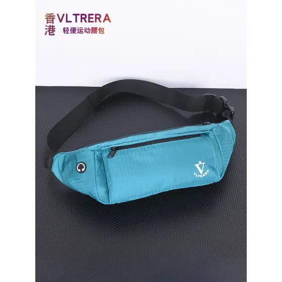 Bolsa de cintura esportiva masculina, bolsa para celular, corrida matinal, marca feminina, luz, luxo, moda, à prova d'ág