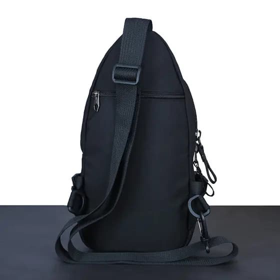 Bolsa masculina bolsa de peito mochila ao ar livre bolsa de ombro de lona bolsa mensageiro esportiva Casual versão corea