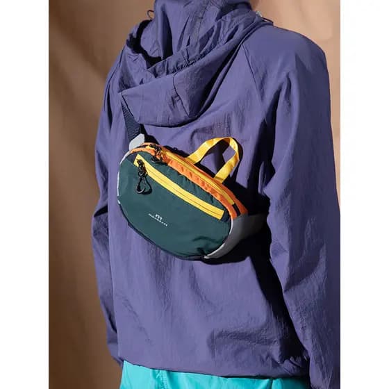 Novo ao ar livre leve cintura saco do mensageiro dos homens bolsa de ombro peito esportes passeio portátil lazer ciclism