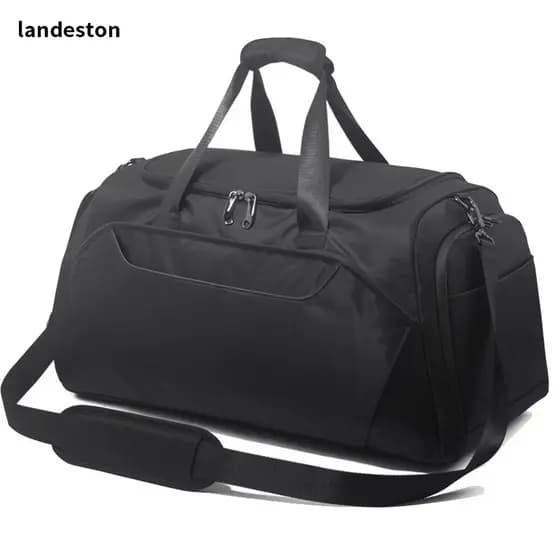Bolsa de viagem com separação seca e molhada, bolsa masculina para treinamento esportivo, academia, curta distância, cor