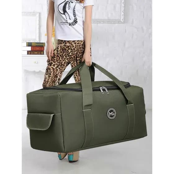 Bolsa de viagem Extra grande capacidade, bolsa de viagem para homens e mulheres, bolsa de armazenamento de remessa de ar