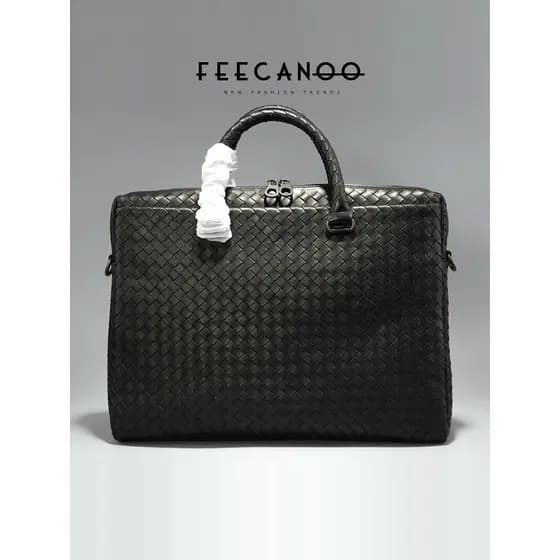 Bolsa masculina de tecido, maleta de couro para pneu, Casual, All-Match, ombro mensageiro, bolsa para computador, viagem